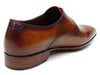 Paul Parkman Men's Single Monkstraps Brown Leather (ID#69V5E)