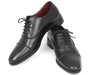 Paul Parkman Men's Captoe Oxfords Black (ID#077-BLK)