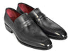 Paul Parkman Gray & Black Men's Loafers For Men (ID#068-GRAY)