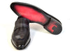 Paul Parkman Gray & Black Men's Loafers For Men (ID#068-GRAY)