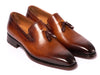 Paul Parkman Brown Goodyear Welted Tassel Loafers (ID#51TS-BRW)