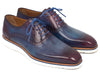 Paul Parkman Smart Casual Oxford Shoes For Men Blue & Purple (ID#184SNK-BLU)