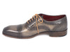 Paul Parkman Men's Captoe Oxfords Gray (ID#024-GRAY)