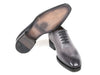 Paul Parkman Goodyear Welted Punched Oxfords Gray (ID#7614-GRY)