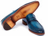 Paul Parkman Men's Penny Loafer Blue & Turquoise Calfskin (ID#10TQ84)