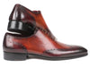 Paul Parkman Men's Brown & Bordeaux Wingtip Oxfords (ID#84BT76)