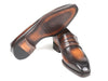 Paul Parkman Brown Burnished Goodyear Welted Loafers (ID#36LFBRW)