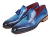 Paul Parkman Men's Tassel Loafer Blue (ID#66T82-BLU)