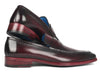 Paul Parkman Men's Purple Burnished Penny Loafers (ID#10PR23)