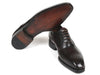 Paul Parkman Men's Plain Toe Oxfords Brown (ID#5661-BRW)