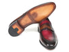 Paul Parkman Brown & Bordeaux Dual Tone Loafers for Men (ID#10BB22)