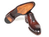 Paul Parkman Goodyear Welted Wholecut Oxfords Brown Hand-Painted (ID#044BRW)