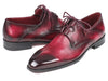Paul Parkman Ghillie Lacing Bordeaux Dress Shoes (ID#GT515-BRD)