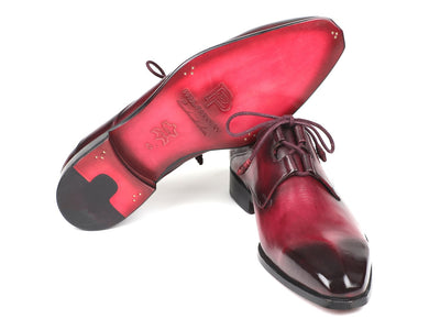 Paul Parkman Ghillie Lacing Bordeaux Dress Shoes (ID#GT515-BRD)