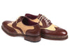 Paul Parkman Triple Leather Sole Goodyear Welted Wingtip Brogues (ID#095BEJ)