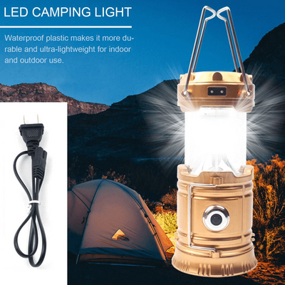 MultiLight - 6 in 1 Portable Outdoor LED Camping Lantern With Fan (G007)